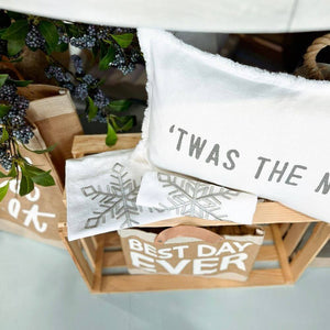 Snowflake Kitchen Towel