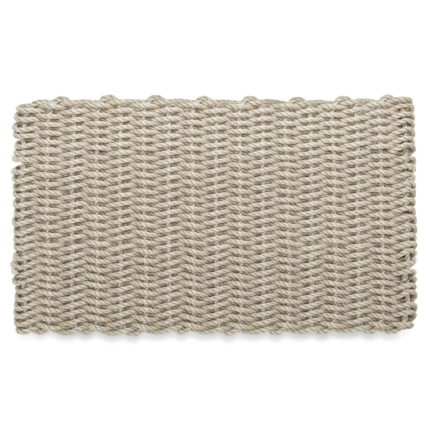 Solid Sand, Wicked Good Lobster Rope™ Doormat