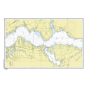 Nautical Chart Placemats, Locations in Florida