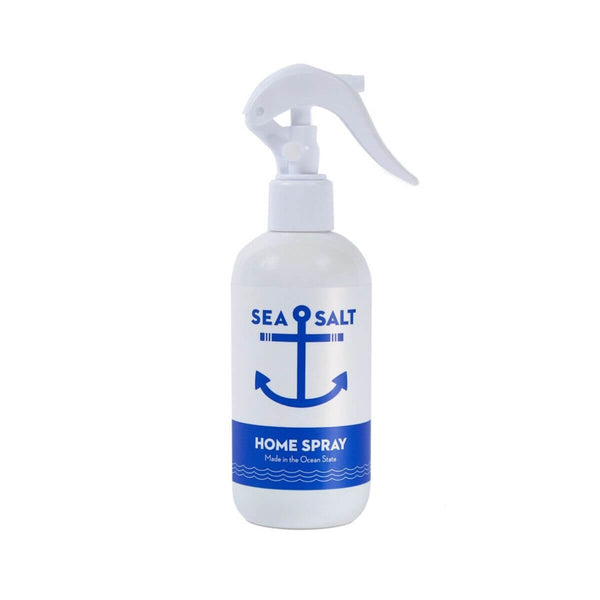 Sea Salt home spray bottle with anchor design on a white background