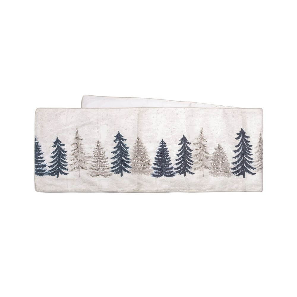 Winter Trees Table Runner, 72"