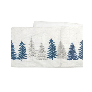 Winter Trees Table Runner, 72"