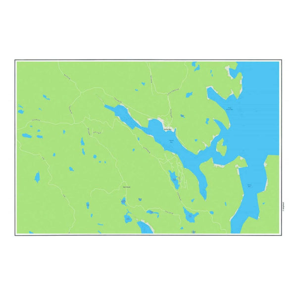 Nautical Chart Placemats, Locations in Alaska
