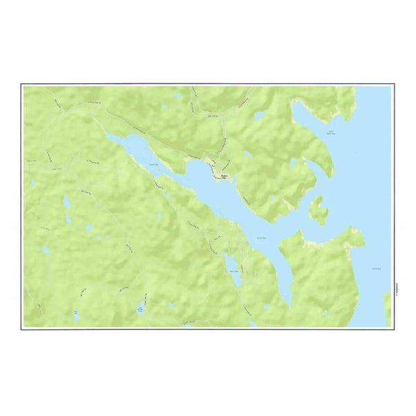 Nautical Chart Placemats, Locations in Alaska