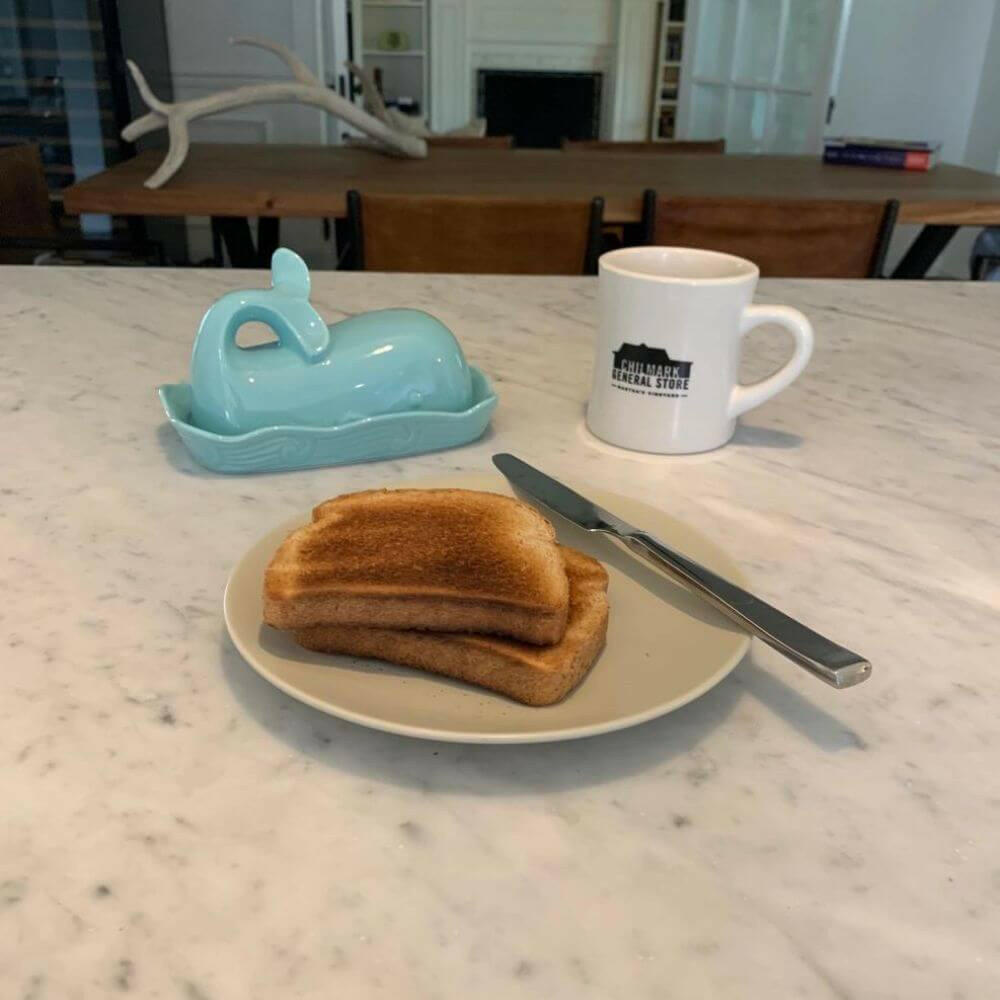 Whale Butter Dish, Soft Teal