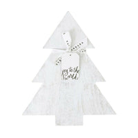 Thumbnail for White Christmas Tree Wood Board