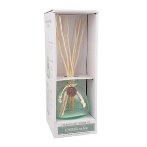 Fragranced Reed Diffuser Set, Seagrass & Aloe, Box Packaging