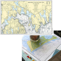 Thumbnail for Nautical Chart Placemats, Locations in Maine