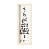 Thumbnail for Wood Sign, Merry Tree