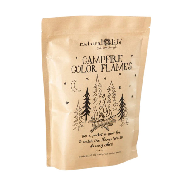 Campfire Color Flames Pack, Set of 10 Fire Color Changing Packets