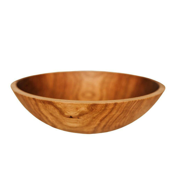 17 Inch Cherry Wooden Bowl Bowls American Farmhouse Bowls   