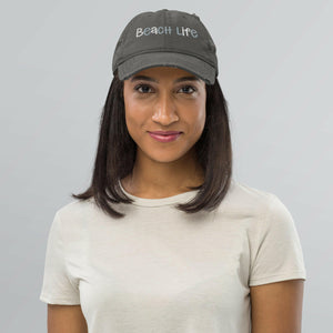 Beach Life Distressed Cap  New England Trading Co   