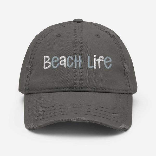Beach Life Distressed Cap  New England Trading Co   