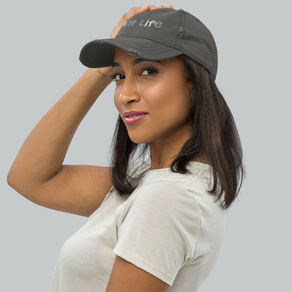Beach Life Distressed Cap  New England Trading Co   