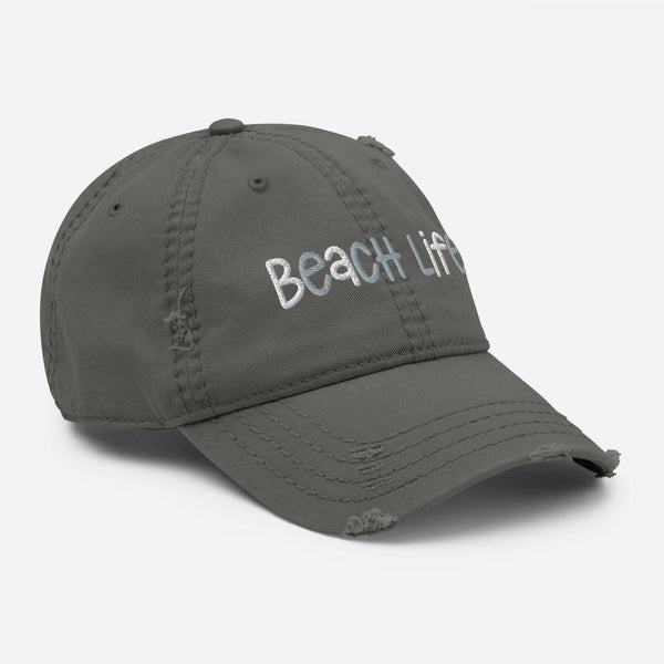 Beach Life Distressed Cap  New England Trading Co   