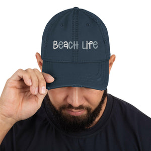 Beach Life Distressed Cap  New England Trading Co   