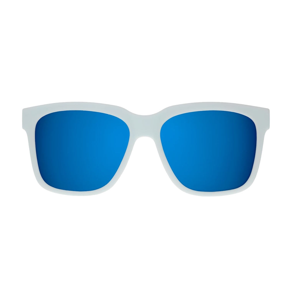 Goodr Sea Foam Party Favor Sunglasses, Light Blue Sunglasses with Blue Mirrored Water-Repellent Lenses, Floating Sunglasses, Beach Sunglasses, Water Sports Sunglasses, Outdoor Sunglasses, Pool Sunglasses