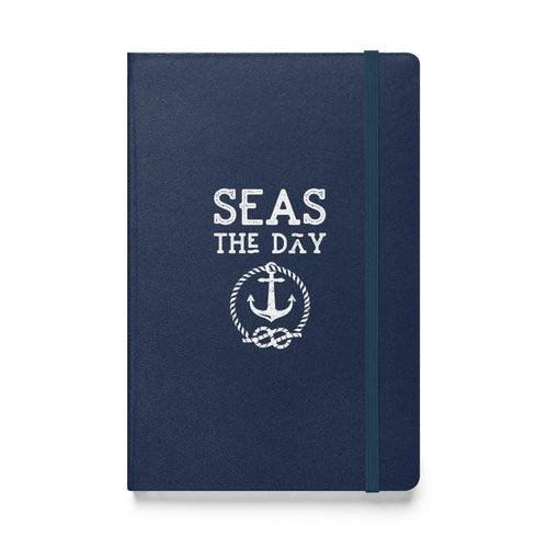 Nautical Journal, Seas The Day, Hardcover 5.5" x 8.5"  New England Trading Co Default Title  