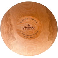 Thumbnail for Latitude & Longitude Engraved Hardwood Bowl & Mezzaluna Chopper, 12