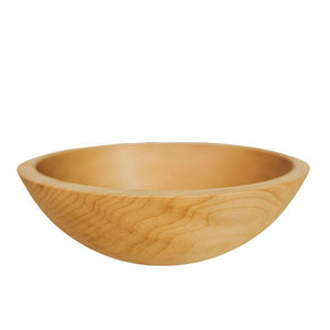10 Inch Solid Sugar Maple Wooden Bowl Bowls American Farmhouse Bowls   