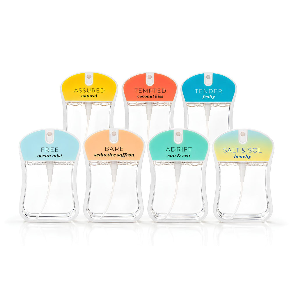 Mixologie Moisturizing Body Mist Collection, Lightweight Hydrating 35 mL Fine Fragrance Sprays