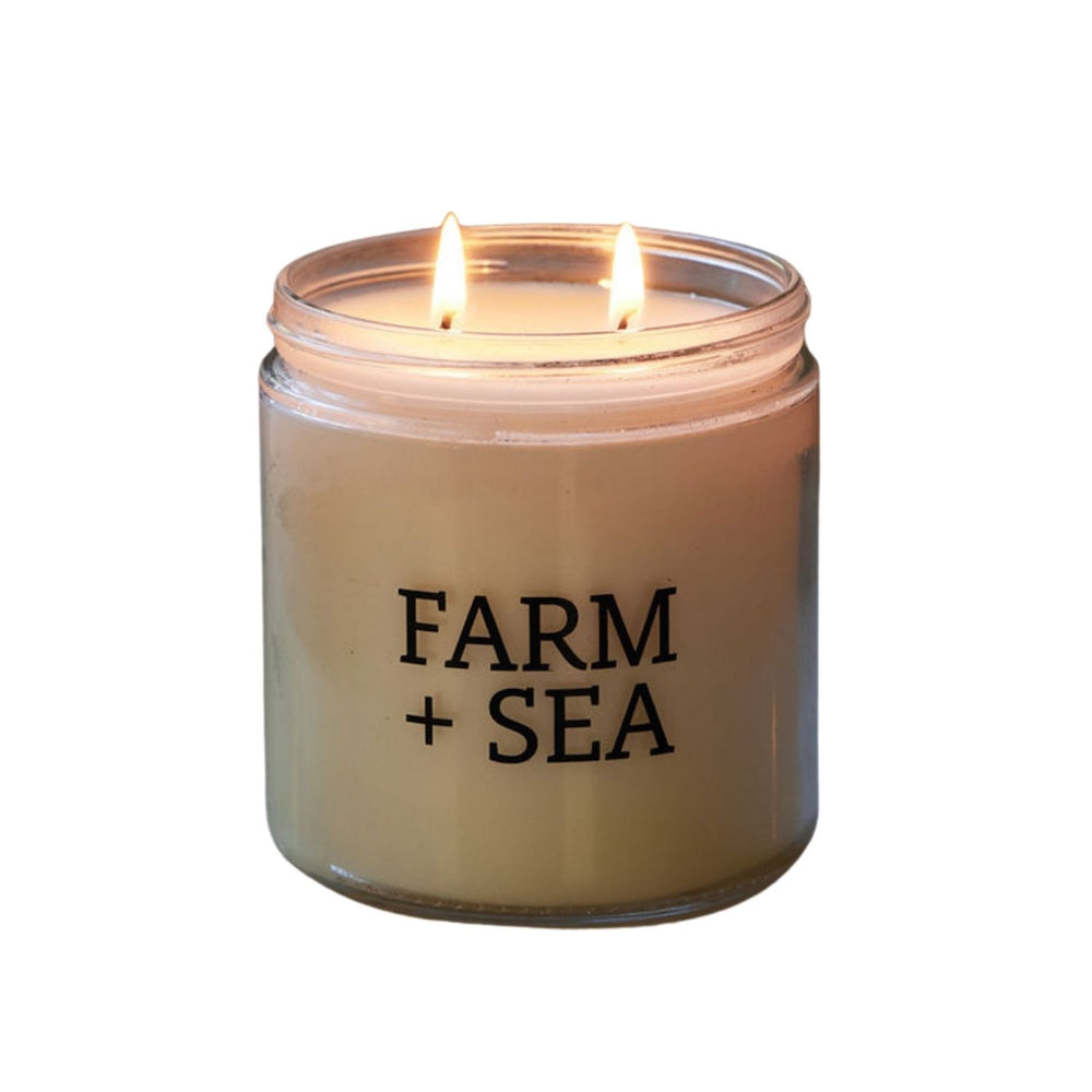 Peony and Sea Salt 14 oz Floral Coastal Candle