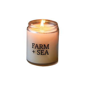 Peony and Sea Salt 5.5 oz Floral Coastal Candle