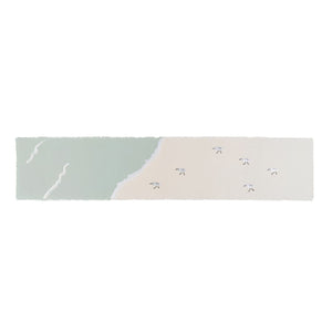 Sandpiper Bird Sprint Table Runner With Blue And White Tableware, Coastal Dining Rooms, Beach House Tables And Seaside Entertaining