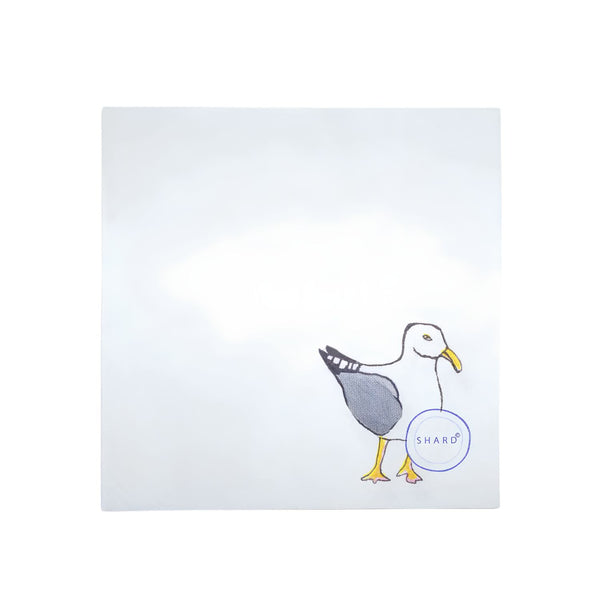 Seagull Paper Cocktail Napkins Pack of 20, Coastal Beverage Napkins, Beach House Decor