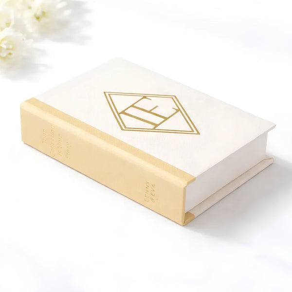 Gold Star Necklace In Book Inspired Gift Box With Proverbs 31:28 Verse Card, Gift For Grandmother And Mother’s Day Necklace