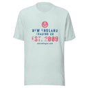 New England Trading Co Logo Tee  New England Trading Co Heather Prism Ice Blue XS 