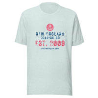 Thumbnail for New England Trading Co Logo Tee  New England Trading Co Heather Prism Ice Blue XS 