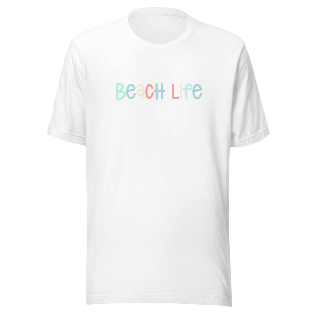 Beach Life Unisex Tee  New England Trading Co Navy  