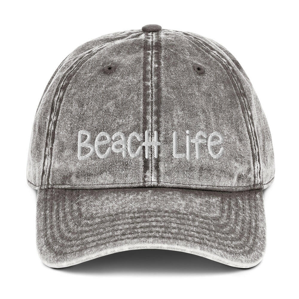 80's ヴィンテージ LIFE'S A BEACH キャップ Beach Life Vintage Cap | Cotton Twill Hats | New England Trading Co