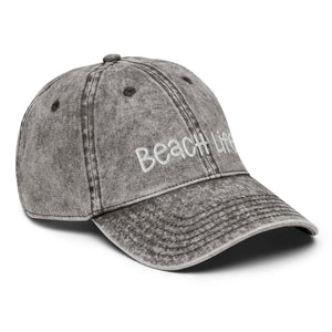 Beach Life Vintage Cotton Twill Cap  New England Trading Co   