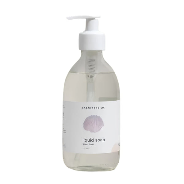 Warm Sand Liquid Hand Soap, Moisturizing Hand Wash, Coastal Scented Hand Soap