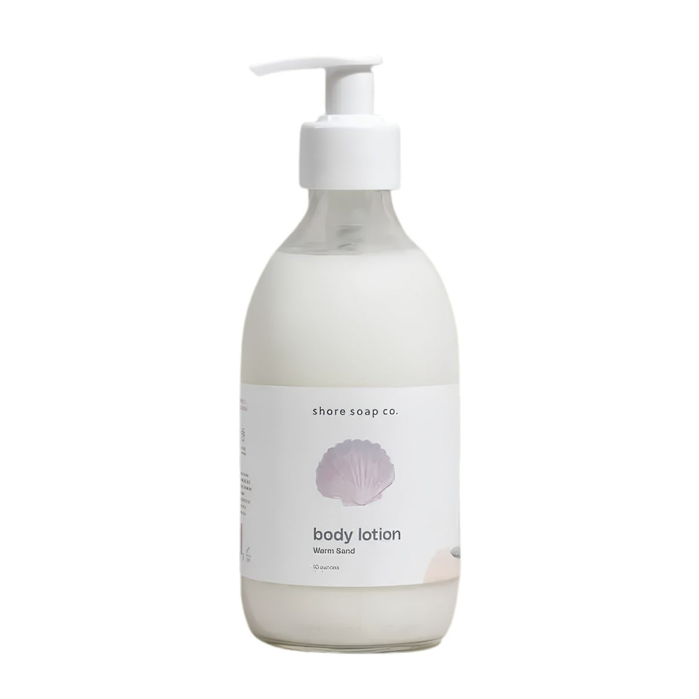 Warm Sand Body Lotion, Moisturizing Skin Lotion, Coastal Scented Body Moisturizer
