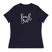 Thumbnail for Beach Girl Relaxed T-Shirt  New England Trading Co Navy S 