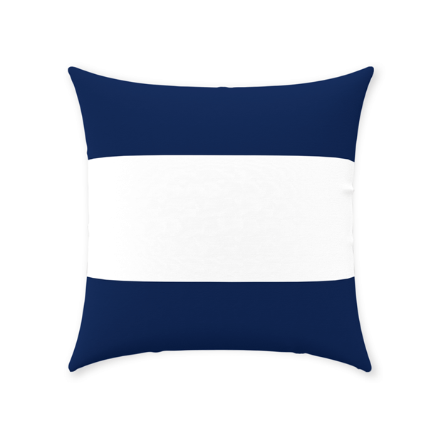 Nautical Signal Flag Pillows, Deluxe Cotton Twill, 20" x 20" Throw Pillows The New England Trading Company J  