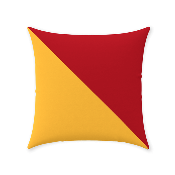 Nautical Signal Flag Pillows, Deluxe Cotton Twill, 20" x 20" Throw Pillows The New England Trading Company O  