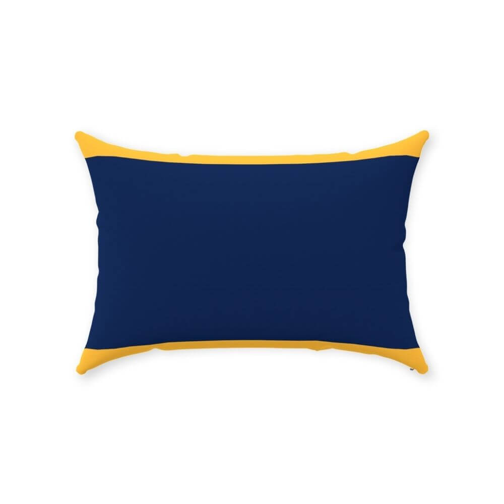 Nautical Signal Flag Lumbar Pillows, Deluxe Cotton Twill, 14" x 20" Throw Pillows The New England Trading Company D  