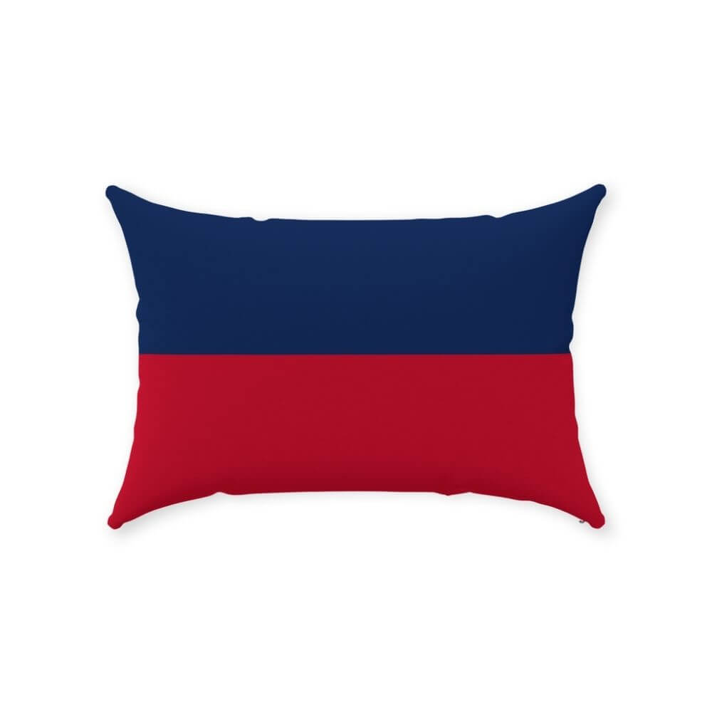 Nautical Signal Flag Lumbar Pillows, Deluxe Cotton Twill, 14" x 20" Throw Pillows The New England Trading Company E  