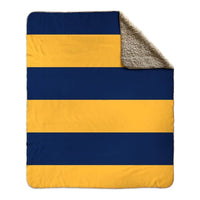 Thumbnail for Nautical Signal Flag Fleece Sherpa Blanket, Choose A-Z Blankets The New England Trading Company G  