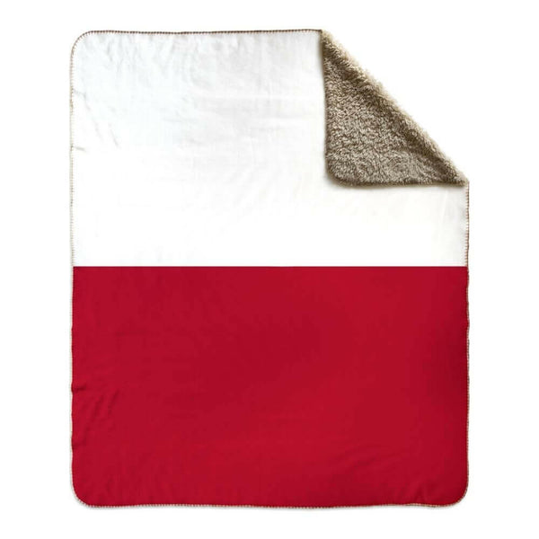 Nautical Signal Flag Fleece Sherpa Blanket, Choose A-Z Blankets The New England Trading Company H  