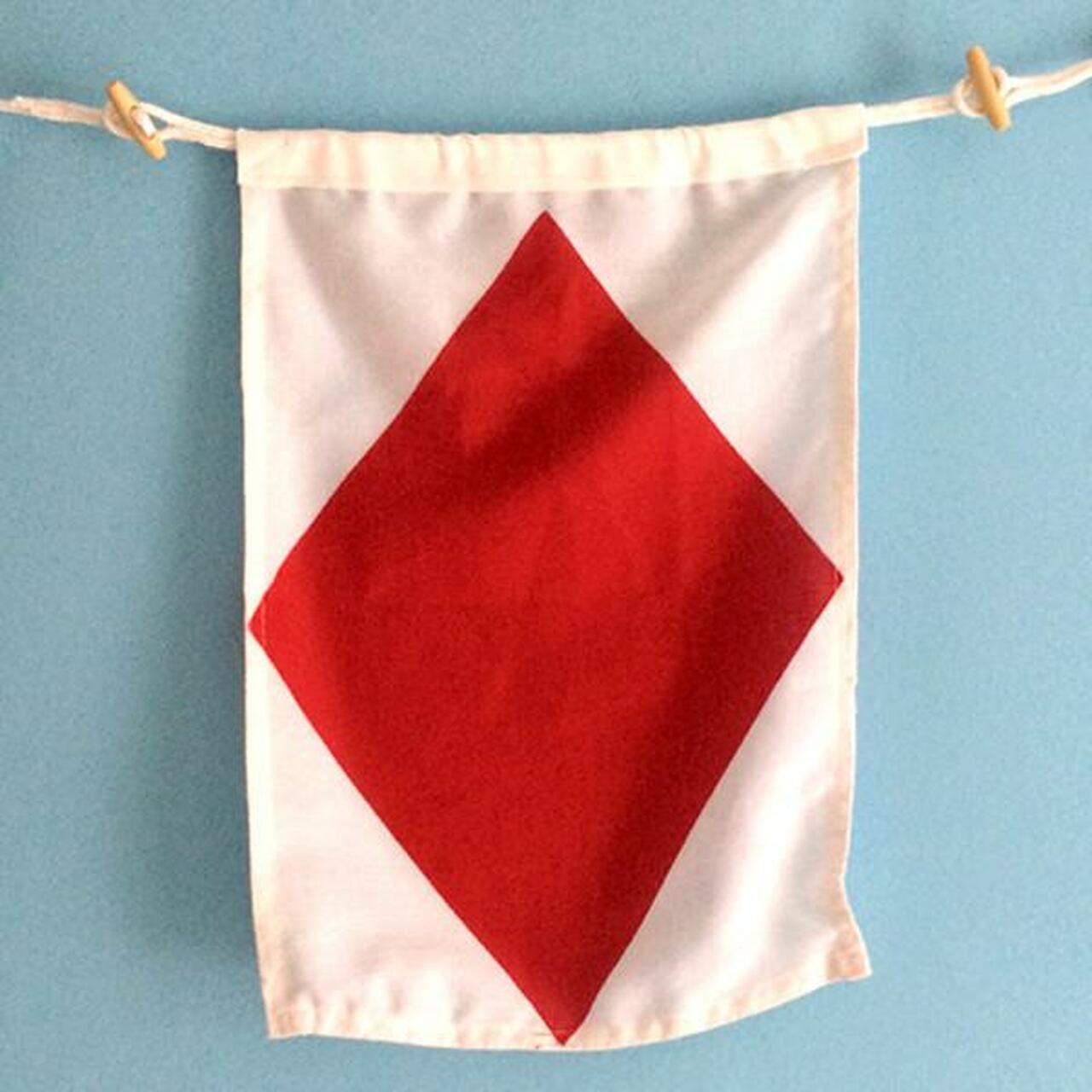 Nautical Flags, A-Z, 0-9, Maritime Signal Flags Decor New England Trading Co F  