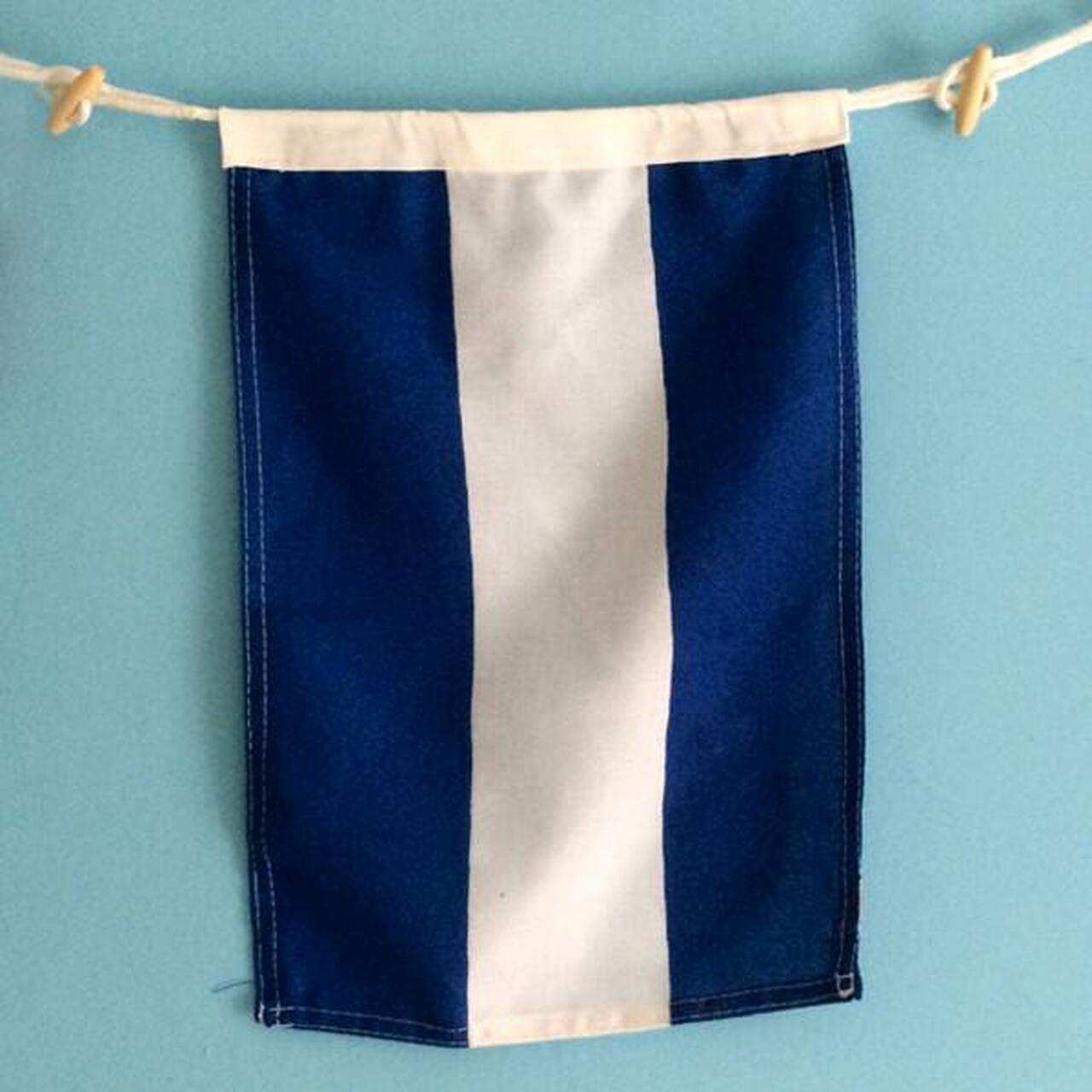 Nautical Flags, A-Z, 0-9, Maritime Signal Flags Decor New England Trading Co J  