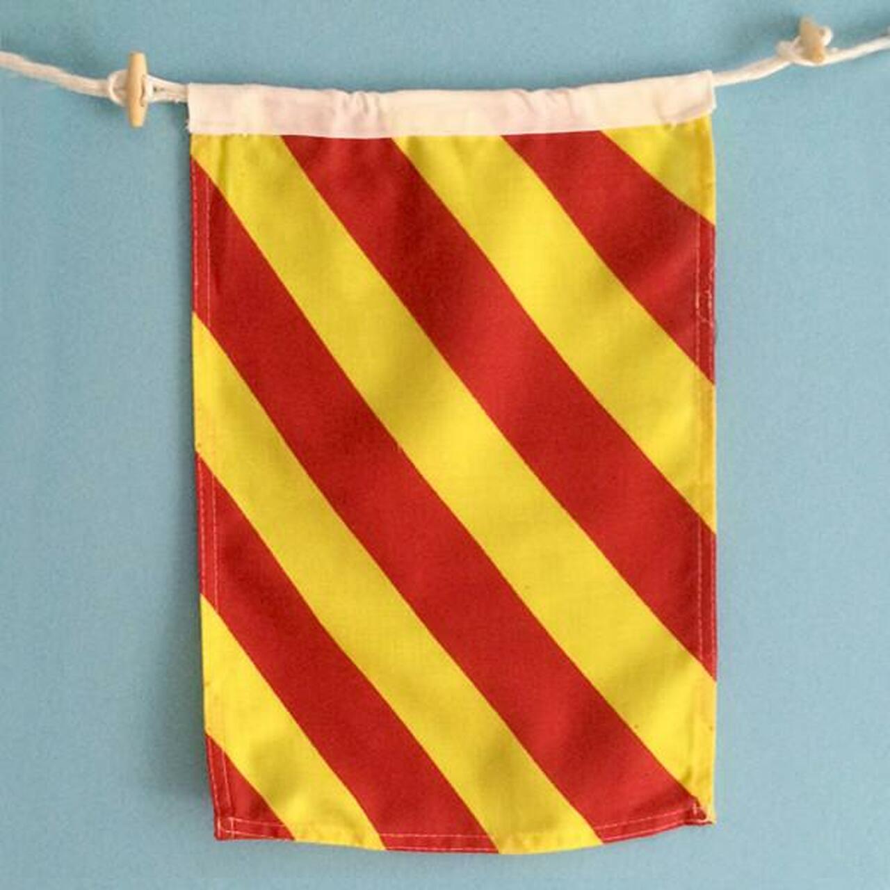 Nautical Flags, A-Z, 0-9, Maritime Signal Flags Decor New England Trading Co Y  