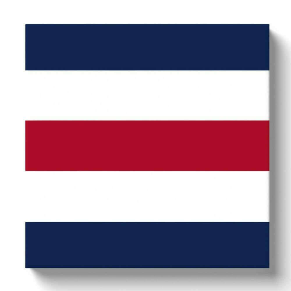 Nautical Signal Flag Canvas Wraps Posters, Prints, & Visual Artwork New England Trading Co 12" x 12" C 