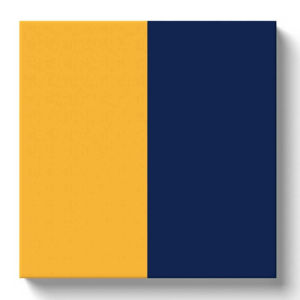 Nautical Signal Flag Canvas Wraps Posters, Prints, & Visual Artwork New England Trading Co 12" x 12" K 