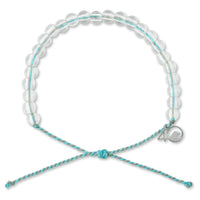 Thumbnail for 4Ocean Beaded Bracelet, 6 Colors Bracelets 4Ocean Dolphin - Light Blue & White  